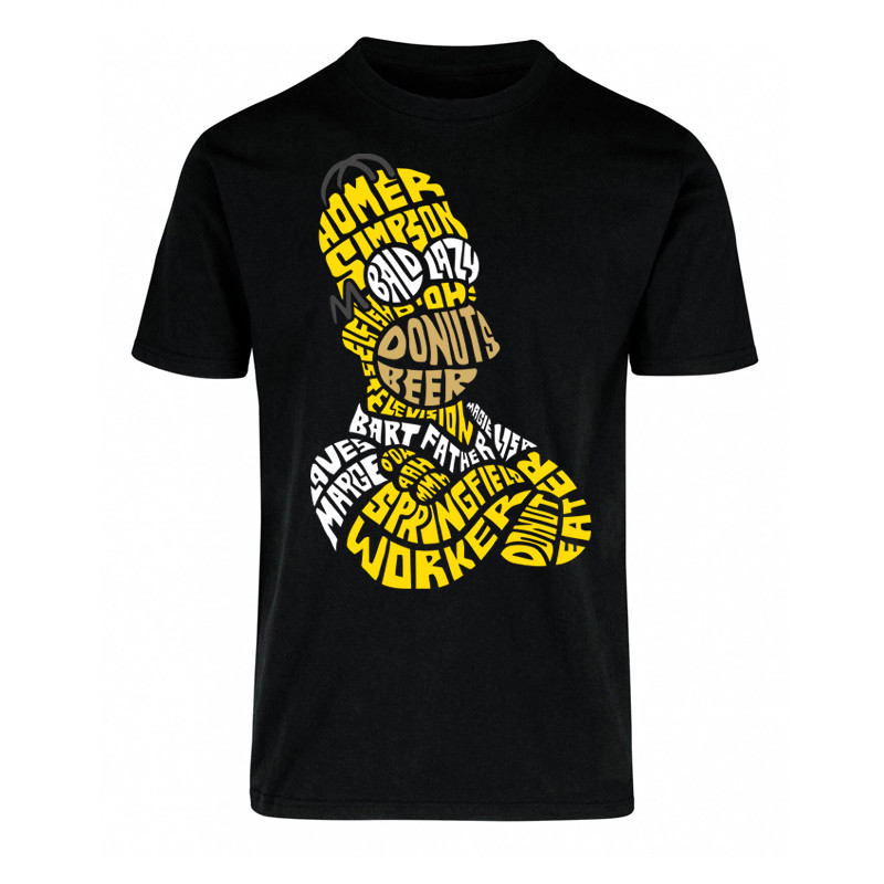 Remera Homero Caligrama