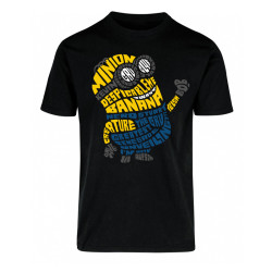 Remera Minion Caligrama