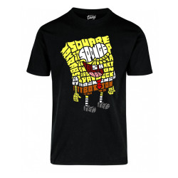 Remera Bob Esponja Caligrama