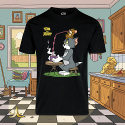 Remera Tom y Jerry Café